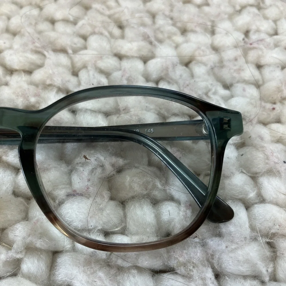Ray Ban RB 5417 52-19-145 Blue Tortoise Translucent Eyeglasses Lens Only‎ Trendy